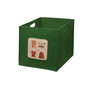 Aberto Design 6258 Organizador de Escritorio de Fieltro Verde y Crema 30 x 30 cm (2 Piezas)