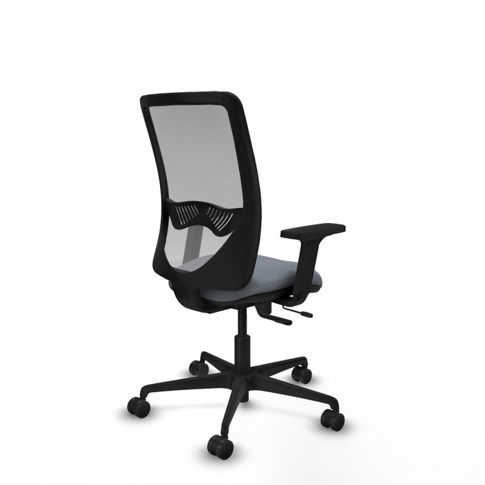 PIQUERAS Y CRESPO Silla de oficina Zulema Gris con mecanismo Sincro/Traslack