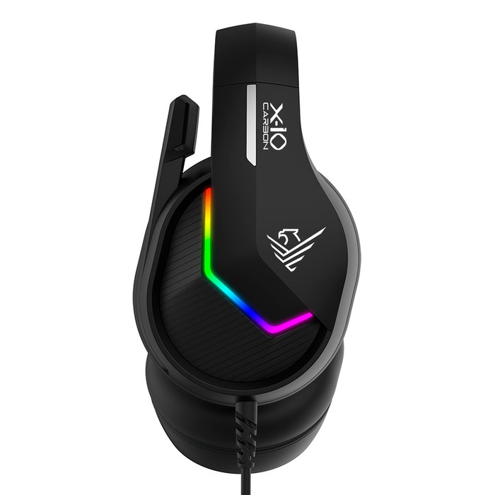 Auriculares con Micrófono Phoenix X-IO RGB Negro