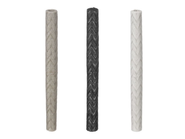 Kinvara Salvamantel 30x45 cm Zig Zag Surtidos Neutros PVC/Poliester (Set de 48)