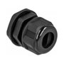 DeLOCK Prensaestopas PG16 para cable plano negro, 2 unidades
