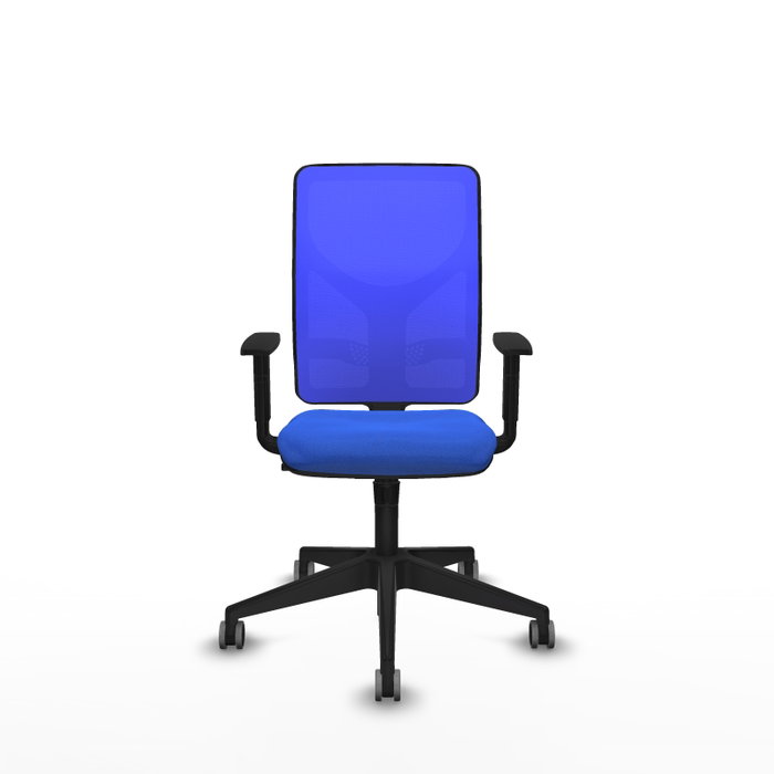 PIQUERAS Y CRESPO Silla de oficina Motilla con mecanismo Sincro, Azul PIQUERAS Y CRESPO Silla de oficina Motilla con mecanismo Sincro, Azul