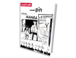 Uniball PIN Set Iniciación Manga Blister 8 Rotuladores Calibrados + 1 Portaminas Negro