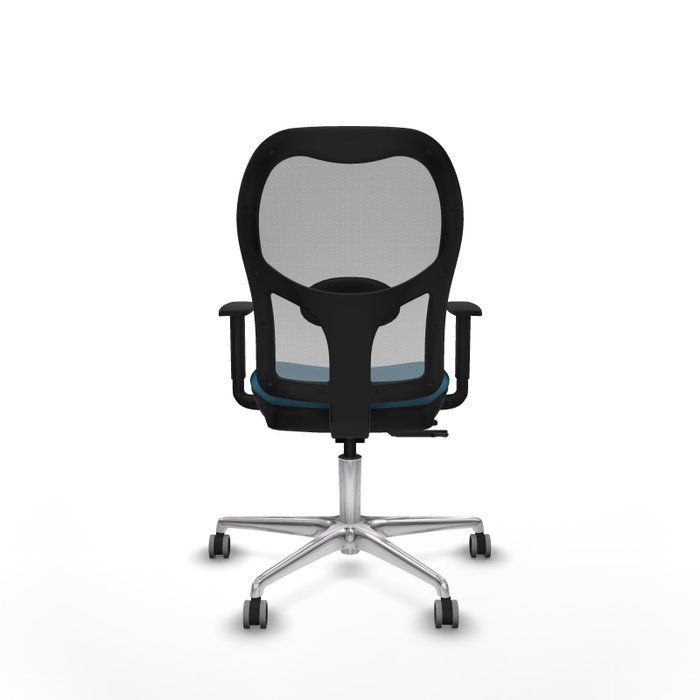 PIQUERAS Y CRESPO Silla de oficina Jorquera Verde petróleo/Gris con mecanismo Sincro/Traslack PIQUERAS Y CRESPO Silla de oficina Jorquera Verde petróleo/Gris con mecanismo Sincro/Traslack