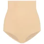 Bye bra Faja sin costuras estilo panties beige Talla XL