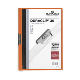 Durable Klemmhefter Duraclip DIN A4 naranja