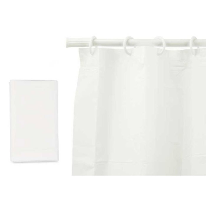 Set de Baño Berilo Blanco PVC Polietileno EVA 28 x 42 x 6 cm (12 Unidades)