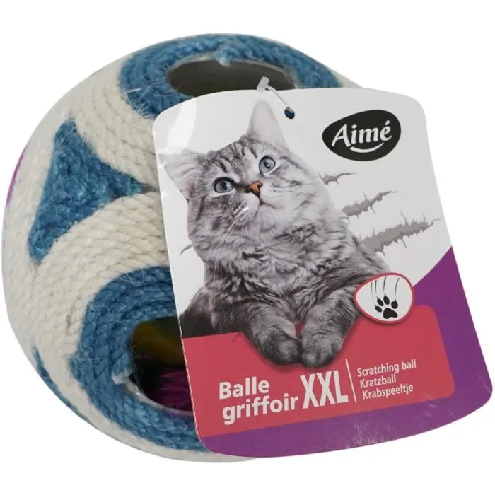 AIMÉ Rascador XXL AIM3281014041327 Bola Azul + 1 Bola 11,5cm