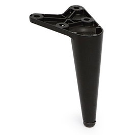 Mafos Pata Metálica Zamak Konika Acabado Negro Altura 100 mm
