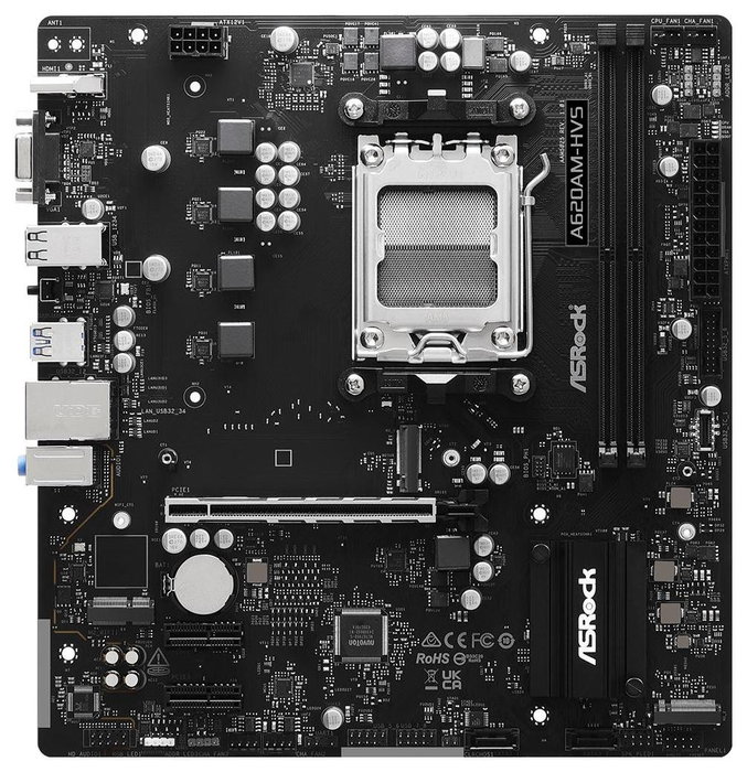 ASRock A620AM-HVS micro ATX
