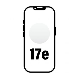 Apple iPhone 17e Smartphone 256GB Blanco, Pantalla Super Retina XDR 6.1 pulgadas, Chip A19, Camara 48 MP, 5G, Carga Inalambrica MagSafe, Resistencia IP68, iOS 26