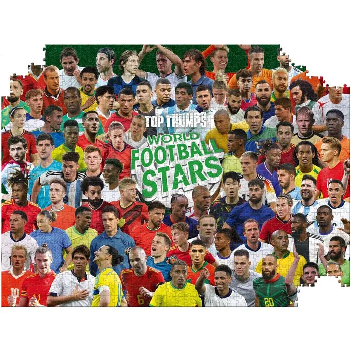 Winning Moves - Rompecabezas JUGADAS GANADORAS Estrellas del Fútbol Mundial 2026 1000 Piezas - A partir de 8 años