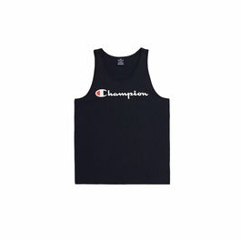 Camiseta de Tirantes Hombre Champion Top Negro