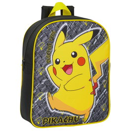 Mochila Pokemon SAFTA 27cm – Mochila pequeña con cremallera y asa, 22x10x27cm