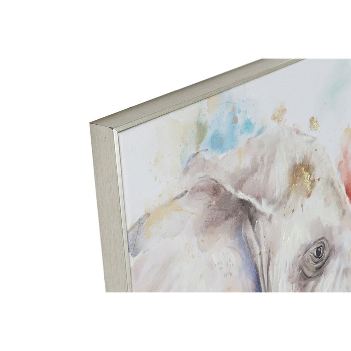 DKD Home Decor Cuadro Lienzo Animal Surtido de 2 Piezas (60x3,5x80 cm)