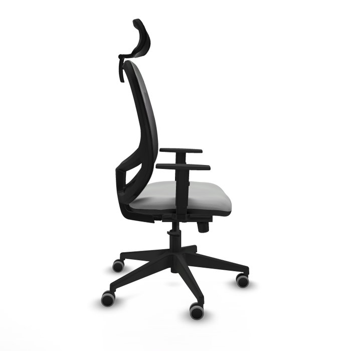 PIQUERAS Y CRESPO Silla de oficina Cilanco con mecanismo Sincro, Gris claro y Negro PIQUERAS Y CRESPO Silla de oficina Cilanco con mecanismo Sincro, Gris claro y Negro