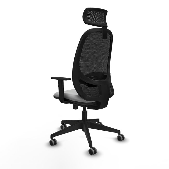 PIQUERAS Y CRESPO Silla de oficina Cilanco con mecanismo Sincro, Gris claro y Negro PIQUERAS Y CRESPO Silla de oficina Cilanco con mecanismo Sincro, Gris claro y Negro