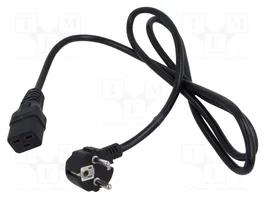 POS Cable de alimentación H05VV-F 3x1,5mm2 1,5m negro