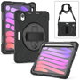 eSTUFF CHICAGO Full Body Defender para iPad Mini 6/7 con protector de pantalla, Negra