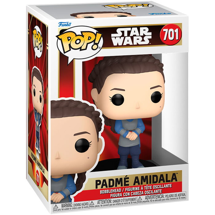 Funko POP Figura Star Wars Padme Amidala Vinilo 9cm Caja Regalo