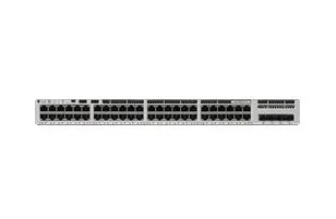 Cisco C9200L-48PL-4G-E - Switch Gestionado Gigabit Ethernet 48 Puertos con PoE+ (600W) y 4 Puertos SFP, Montaje en Rack