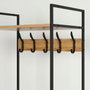 Color Baby Max Home-Perchero con Baldas 60x40x175 cm