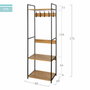 Color Baby Max Home-Perchero con Baldas 60x40x175 cm