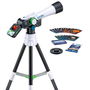 V-Tech Telescopio Multimedia Aventuras Espaciales 80-614522 con Pantalla Color, Trípode y Tarjetas Educativas para +7 Años