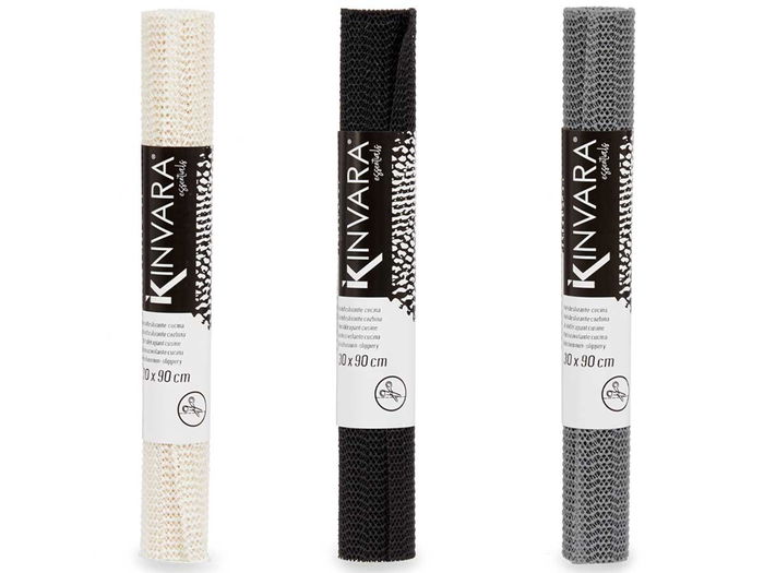 Kinvara Antideslizante 200 Gr Goma Plástico Surtido Colores Oscuros 30x90 Cm (Set de 48)