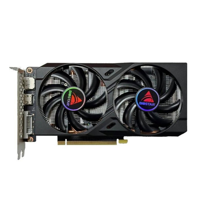 Biostar Tarjeta Gráfica Gaming NVIDIA GeForce GTX 1660 Ti 6GB GDDR6 PCIe 3.0 VN1666TF69