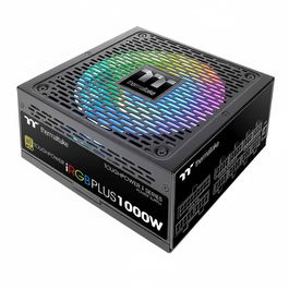 Thermaltake Fuente de Alimentación 1000W 80 Plus Germanium Pro RGB - Certificación 80 Plus Gold, Ventilador de 140mm, Full Modular