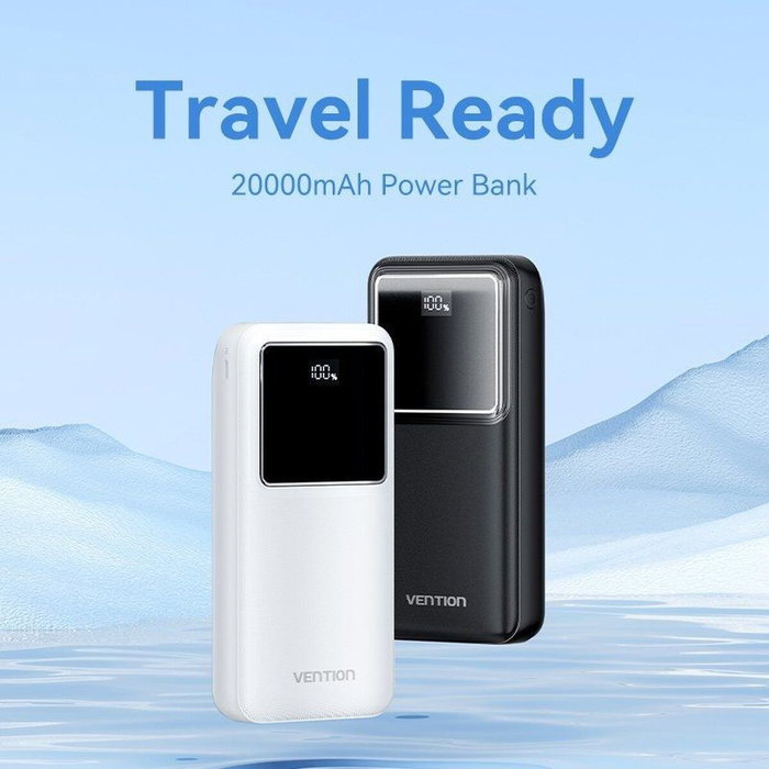 Vention Power Bank 20000mAh 22.5W Blanco FHLW0