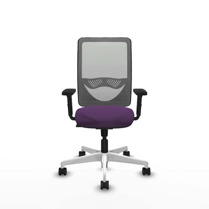 PIQUERAS Y CRESPO Silla de oficina Zulema Morado y Gris PIQUERAS Y CRESPO Silla de oficina Zulema Morado y Gris