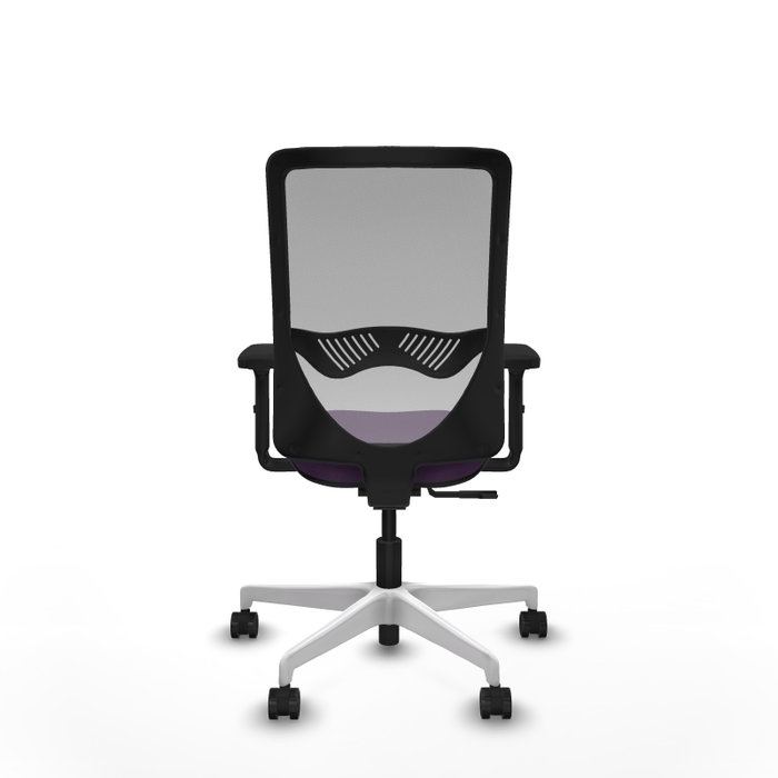 PIQUERAS Y CRESPO Silla de oficina Zulema Morado y Gris PIQUERAS Y CRESPO Silla de oficina Zulema Morado y Gris