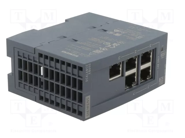 Siemens SCALANCE XB005 6GK50050BA001AB2 Switch Ethernet industrial no administrado