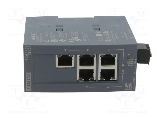 Siemens SCALANCE XB005 6GK50050BA001AB2 Switch Ethernet industrial no administrado