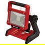 Einhell TE-CL 18/2000 Li Solo - Lámpara de trabajo LED recargable, 2000 lm, luz fría 5700K, color negro y rojo