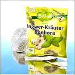 Biodeta Caramelos de Jengibre y Hierbas Bio 75g