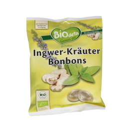 BIODETA Caramelos de Jengibre y Hierbas BIO 75g