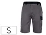 Deltaplus Pantalon de Trabajo Bermuda Gris Talla S Cintura Ajustable 5 Bolsillos