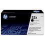 HP Cartucho de tóner LaserJet 53X Q7553X Negro de alta capacidad