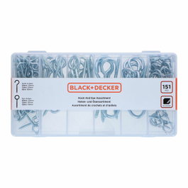 Black+Decker Surtido de Hembrillas de 151 piezas