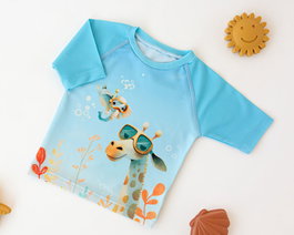 KioKids Camiseta de Baño UPF50+ Azul 18 Meses Ocean Dreams