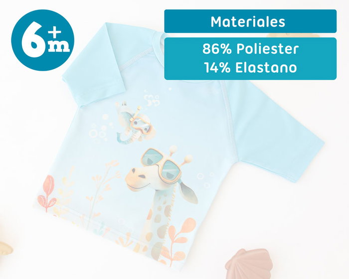 KioKids Camiseta de Baño UPF50+ Azul 18 Meses Ocean Dreams KioKids Camiseta de Baño UPF50+ Azul 18 Meses Ocean Dreams