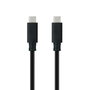 Nanocable Cable USB 3.1 Tipo-C a Tipo-C 100W 10Gbps 2m Negro
