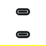 Nano Cable 10.01.4102 Cable USB 3.1 Tipo-C Macho a Macho, Soporta 100W y 10Gbps, 2 Metros, Negro