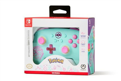 Power A Mando con Cable NSGP0146-01 Enhanced para Nintendo Switch, con Cable USB-C de 3 Metros