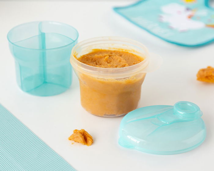 KioKids Dosificador Leche En Polvo Giratorio Azul con 3 Compartimentos para Bebé +0 Meses KioKids Dosificador Leche En Polvo Giratorio Azul con 3 Compartimentos para Bebé +0 Meses