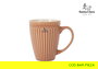 Inde #-36-Mug Jumbo Taza 380cc Mondoñedo Marrón - Diámetro 9 cm, Alto 11 cm, Peso 337 g (12 Unidades)