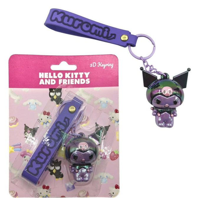 Cerdá Llavero 3D Hello Kitty Kuromi Cerdá Llavero 3D Hello Kitty Kuromi